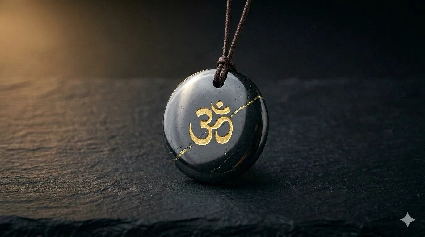 Shila Raksha Pendant — OM